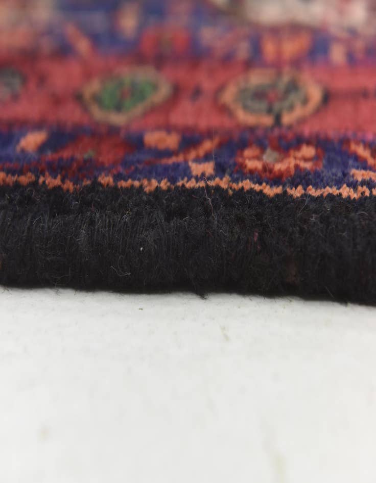 Detail image of 4' 10 x 10' 9 Hand Knotted Sanandaj Persian Wool Runner Rug