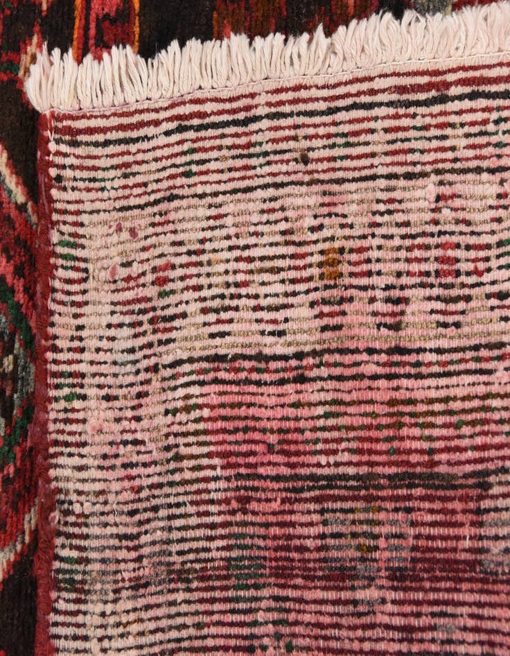 Detail image of 3' 4 x 9' 7  Hand Knotted Saveh Persian Wool Runner Rug