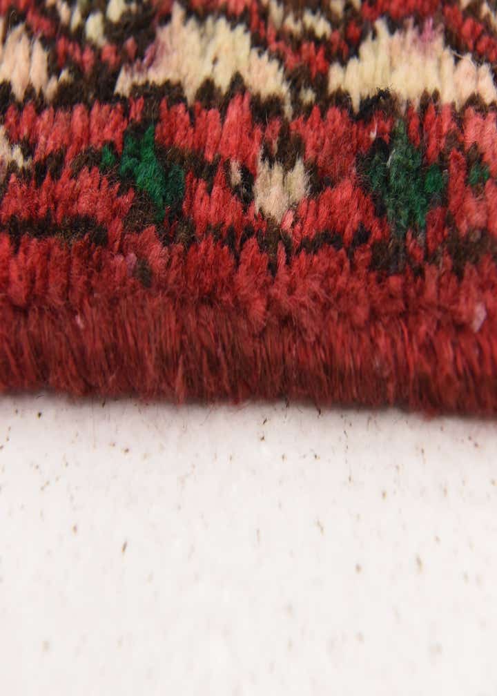 3' 4 x 9' 7 Hand Knotted Saveh Persian Wool Runner Rug