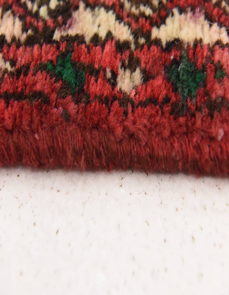 Detail image of 3' 4 x 9' 7  Hand Knotted Saveh Persian Wool Runner Rug