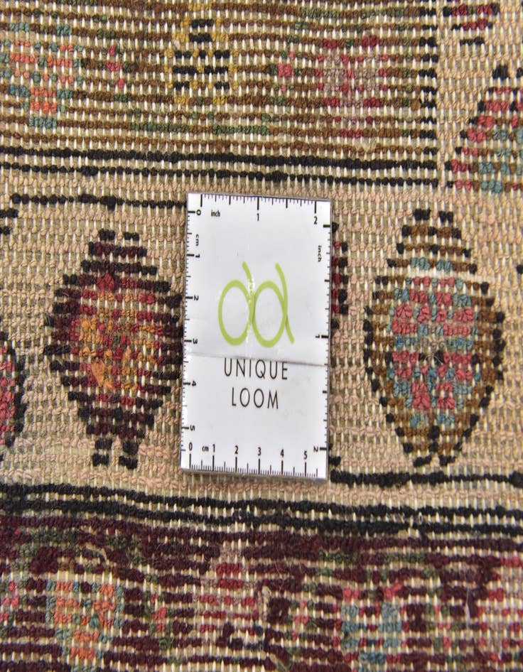 Detail image of 3' 7 x 10' 6  Hand Knotted Shahsavand Persian Wool Runner Rug