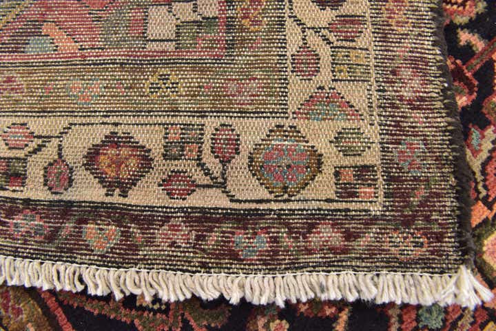 3' 7 x 10' 6 Hand Knotted Shahsavand Persian Wool Runner Rug