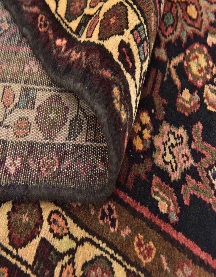 Detail image of 3' 7 x 10' 6  Hand Knotted Shahsavand Persian Wool Runner Rug