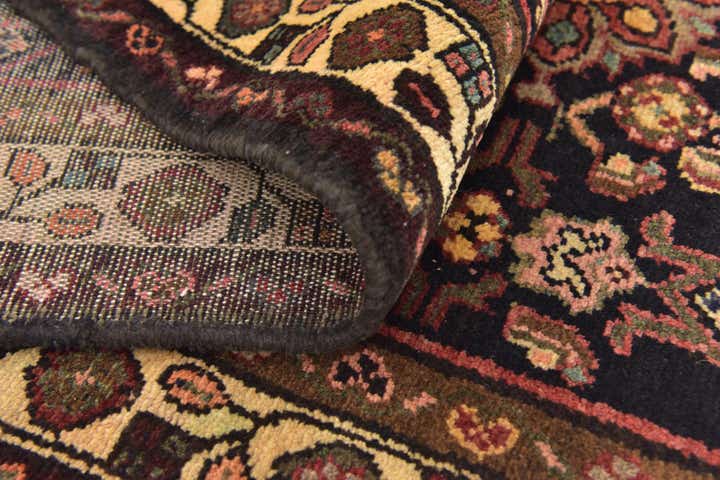3' 7 x 10' 6 Hand Knotted Shahsavand Persian Wool Runner Rug