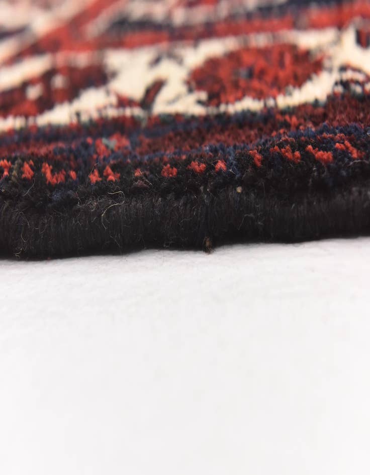 Detail image of 3' 9 x 11'  Hand Knotted Shahsavand Persian Wool Runner Rug