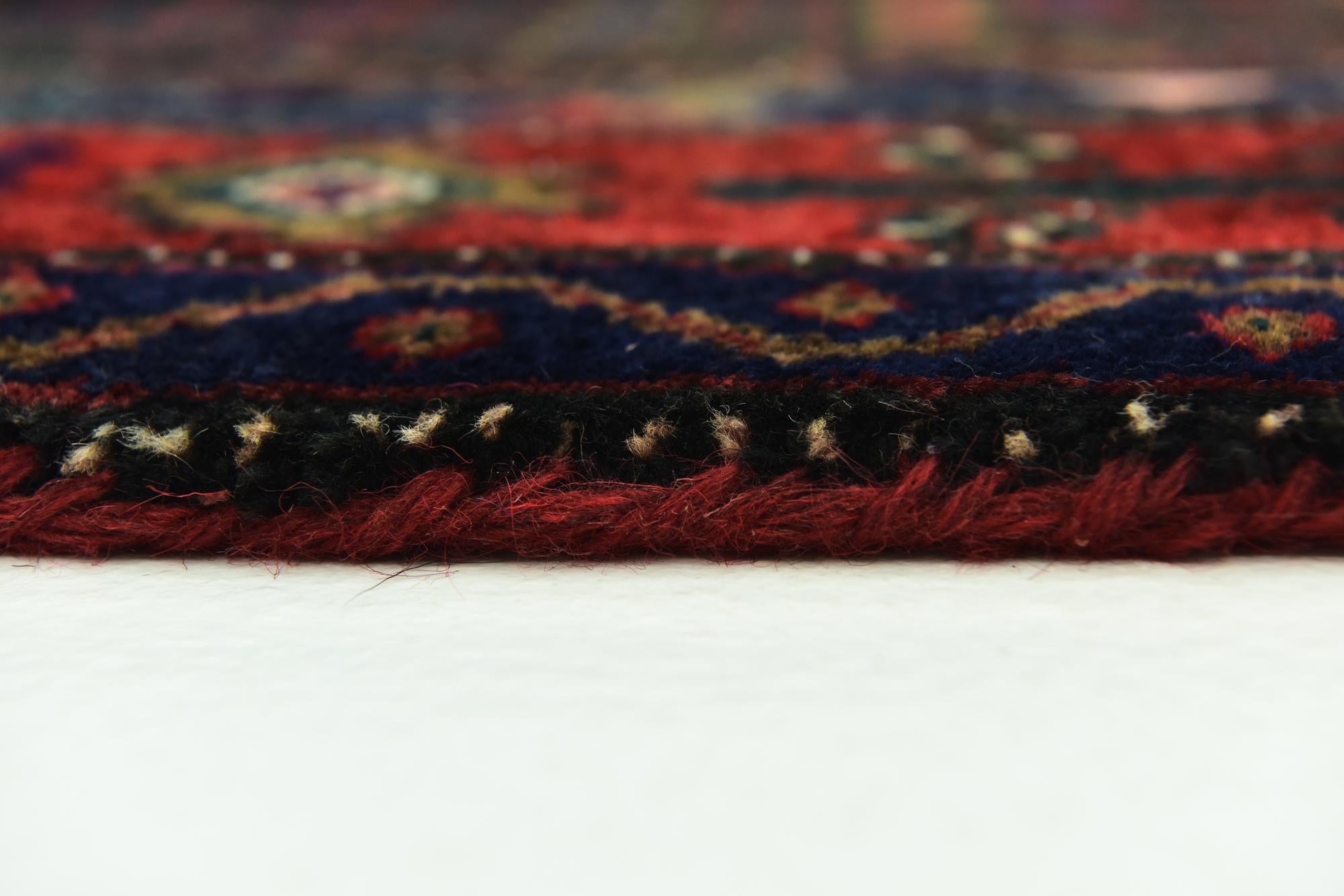 4' 10 x 9' 10 Hand Knotted Sirjan Persian Wool Runner Rug