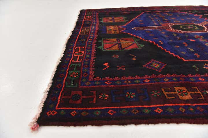 5' x 11' 10 Hand Knotted Sirjan Persian Wool Runner Rug