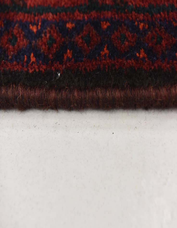 Detail image of 4' 10 x 12' 9  Hand Knotted Sirjan Persian Wool Runner Rug