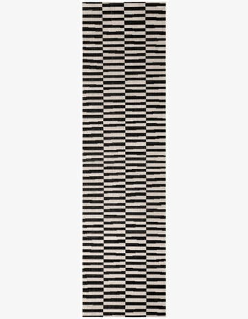 Black SoHo Runner Rug