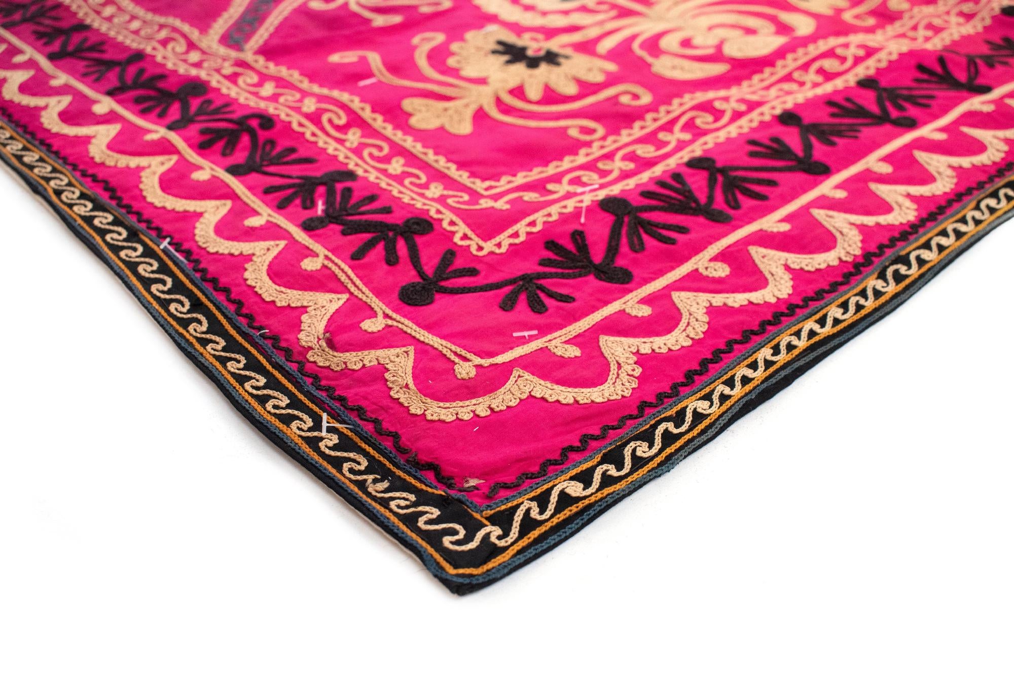 2' 4 x 11' 3 Suzani Runner Rug