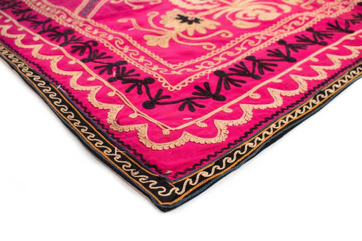 2' 4 x 11' 3 Suzani Runner Rug
