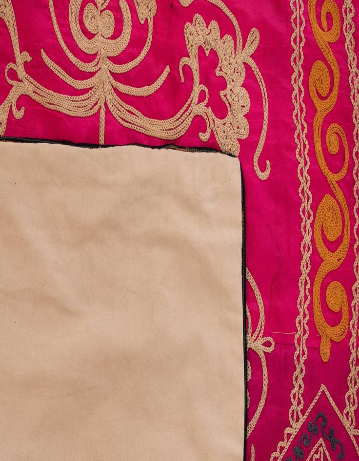 Detail image of 2' 4 x 11' 3 Suzani Runner Rug