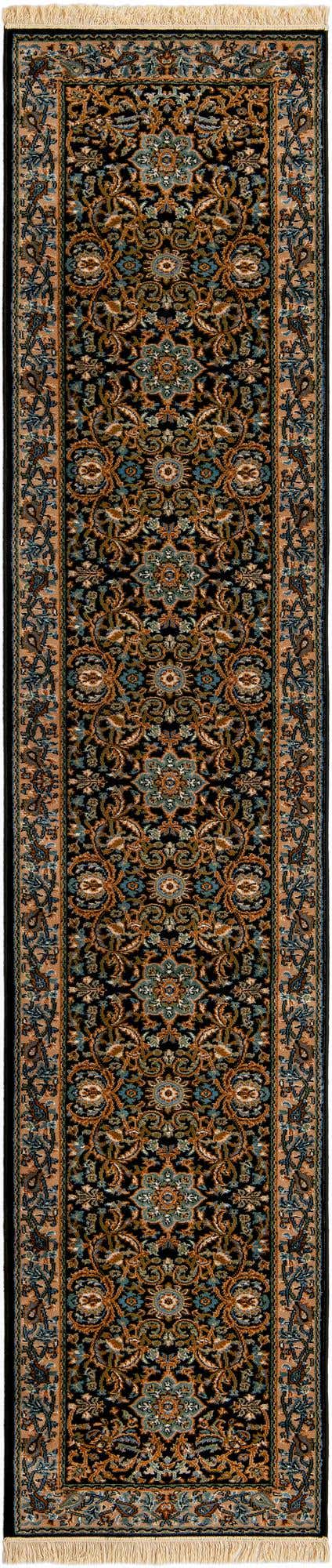 2' 7 x 13' Tabriz Design Runner Rug