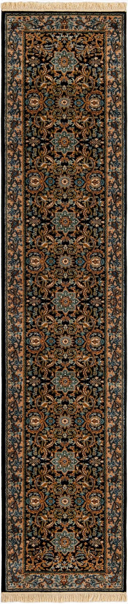 2' 7 x 13' Tabriz Design Runner Rug