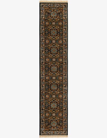 2' 7 x 13' Tabriz Design Runner Rug