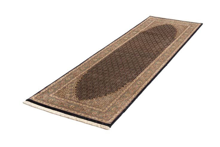Detail image of 2' 8 x 9' 7 Tabriz Mahi Wool Runner Rug