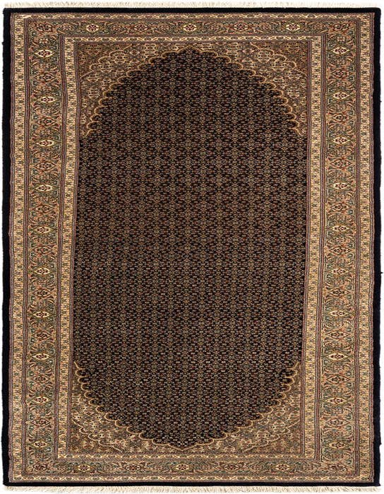 Detail image of 2' 8 x 9' 7 Tabriz Mahi Wool Runner Rug