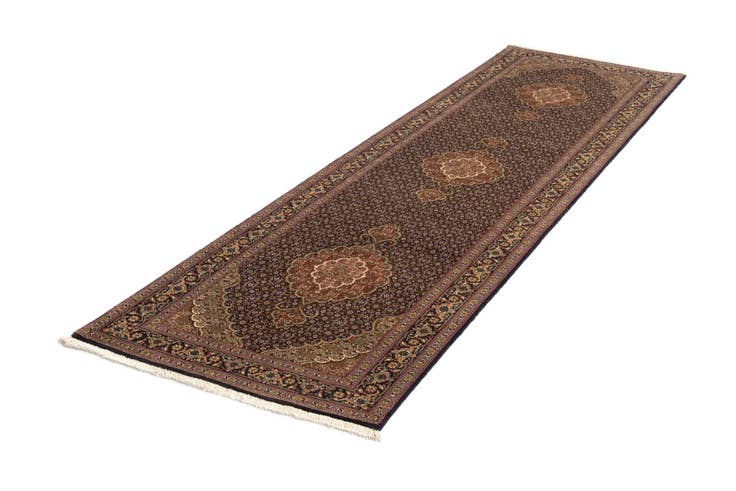 Detail image of 2' 9 x 10' 2 Tabriz Mahi Wool Runner Rug