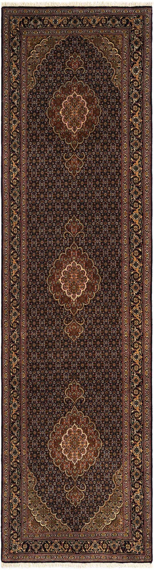 2' 9 x 10' 2 Tabriz Mahi Wool Runner Rug