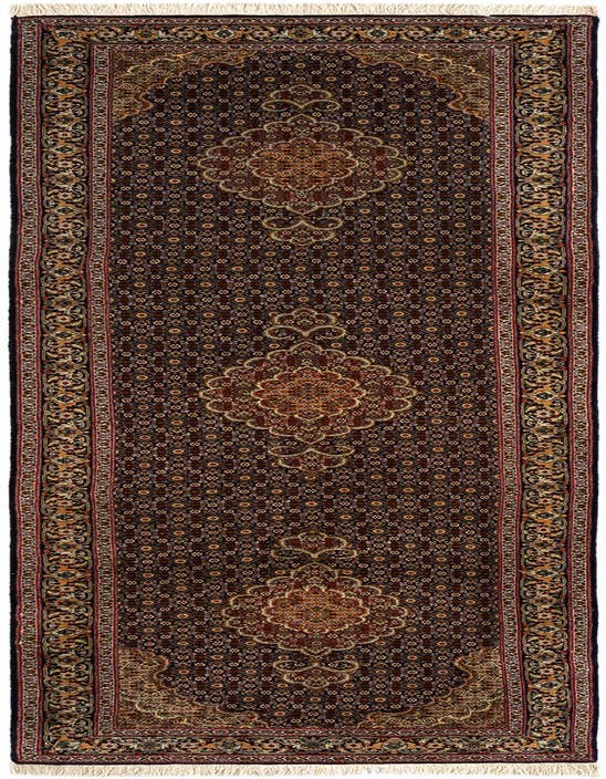 Detail image of 2' 9 x 9' 11 Tabriz Mahi Wool Runner Rug