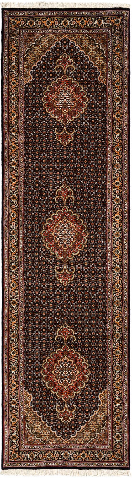 2' 7 x 10' 2 Tabriz Mahi Wool Runner Rug