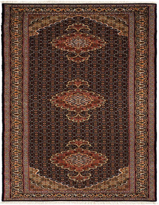 Detail image of 2' 7 x 10' 2 Tabriz Mahi Wool Runner Rug