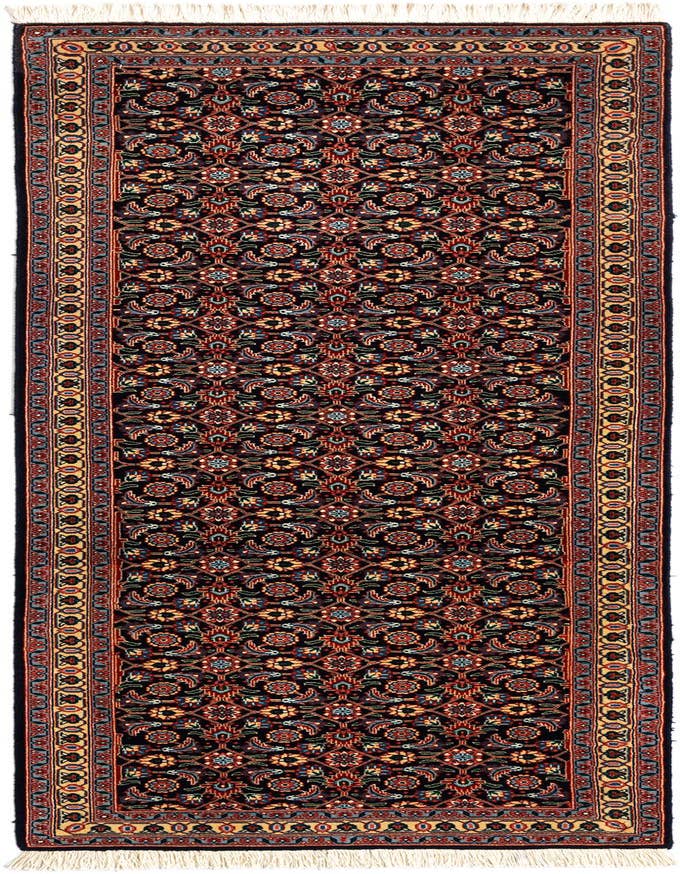 Detail image of 2' 3 x 6' 6 Tabriz Mahi Wool Runner Rug