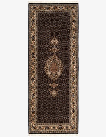 2' 7 x 6' 11 Tabriz Mahi Wool Runner Rug