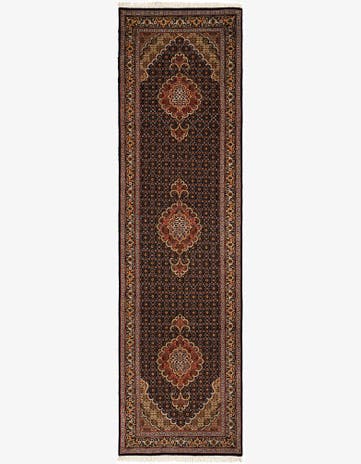 2' 7 x 10' 2 Tabriz Mahi Wool Runner Rug