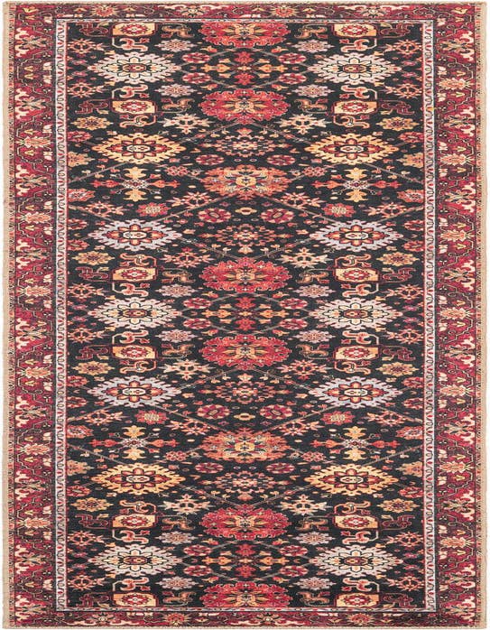 Detail image of 2' 7 x 10' Washable Timeless Runner Rug