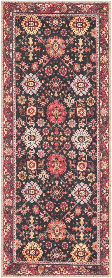 Detail image of 2' x 5' 1 Washable Timeless Runner Rug