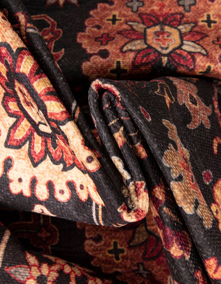 Detail image of 2' x 6' 1 Washable Timeless Runner Rug