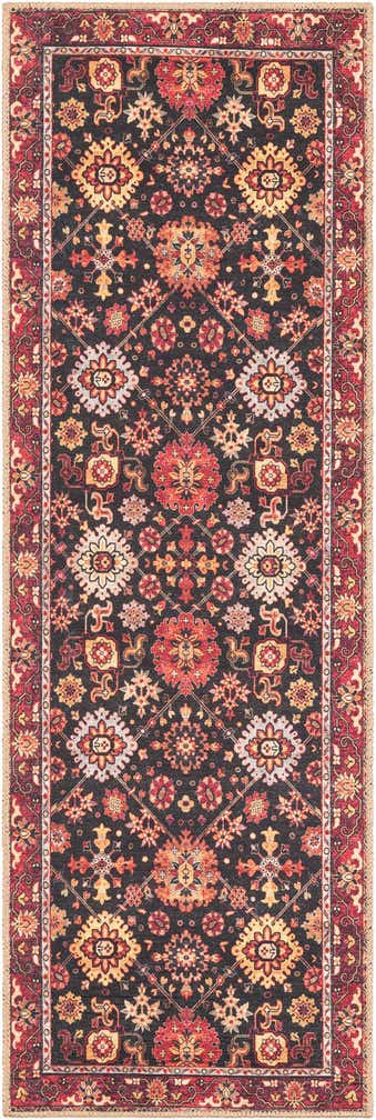 2' x 6' 1 Washable Timeless Runner Rug