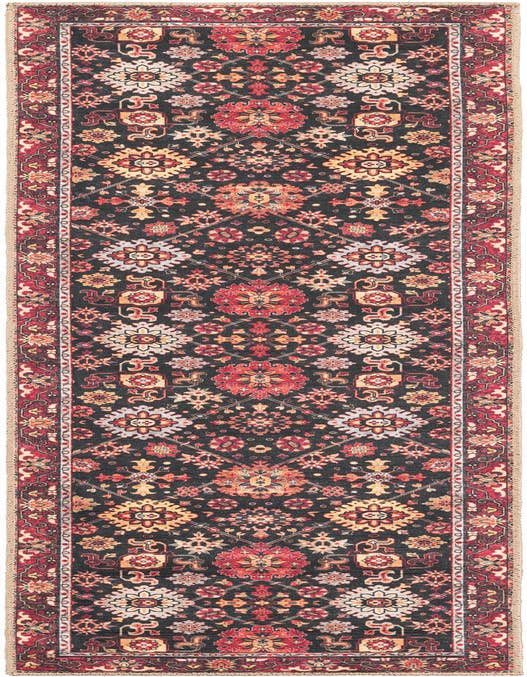 Detail image of 2' x 8' Washable Timeless Runner Rug