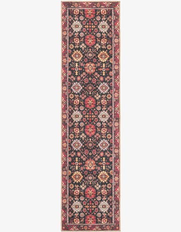 Black Timeless Runner Rug