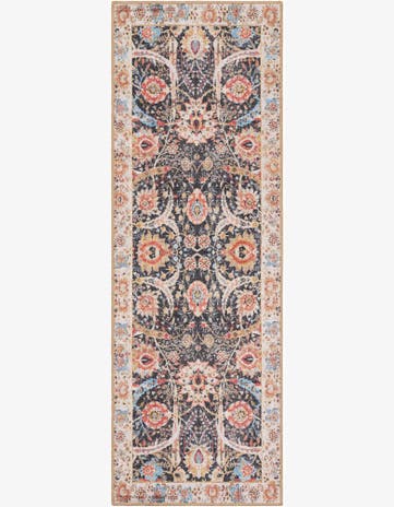 Black Timeless Runner Rug