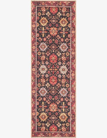 2' x 6' 1 Washable Timeless Runner Rug