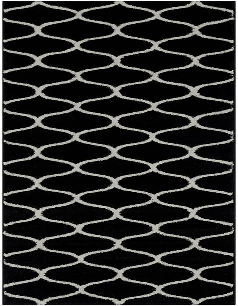 Detail image of 2' x 9' Trellis Frieze Runner Rug