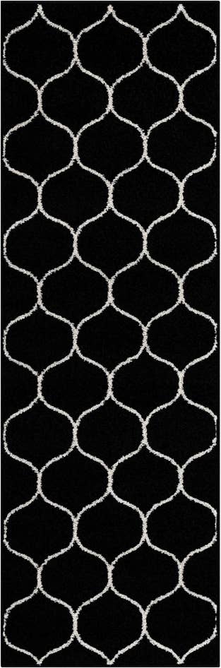 Detail image of 2' x 6' Trellis Frieze Runner Rug