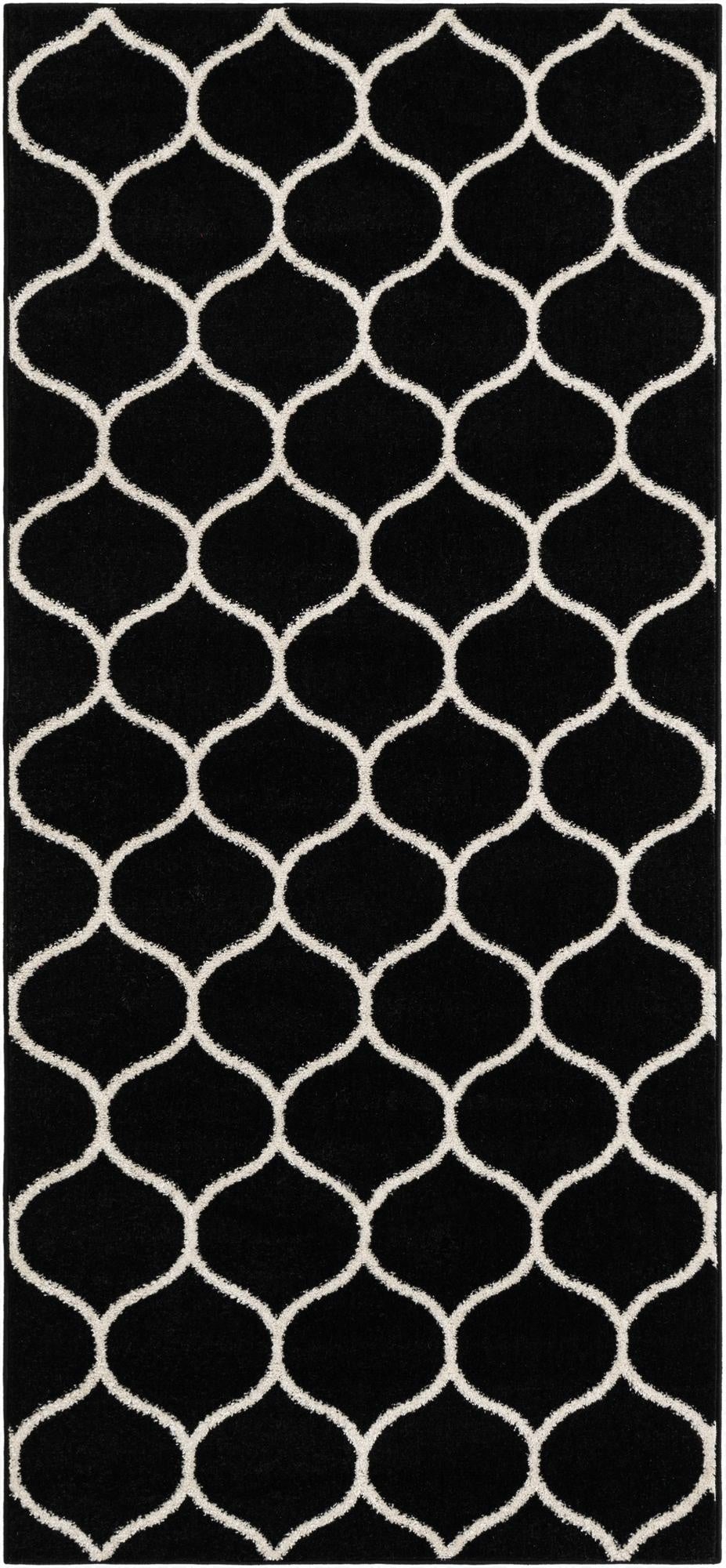 3' 4 x 7' 4 Trellis Frieze Runner Rug