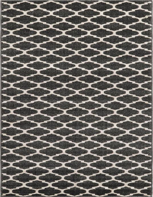 Detail image of 2' 7 x 10' Trellis Runner Rug