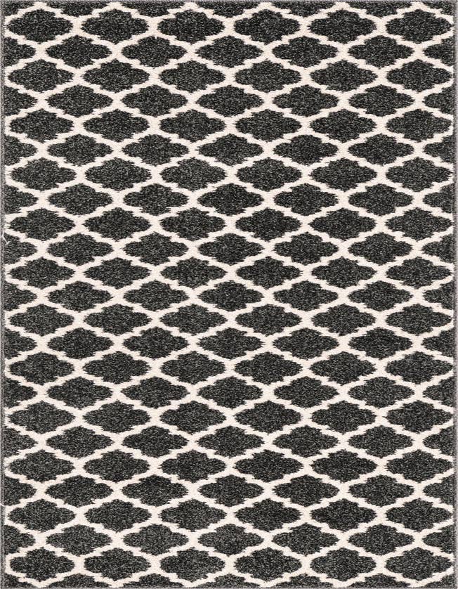 Detail image of 2' 7 x 8' Trellis Runner Rug