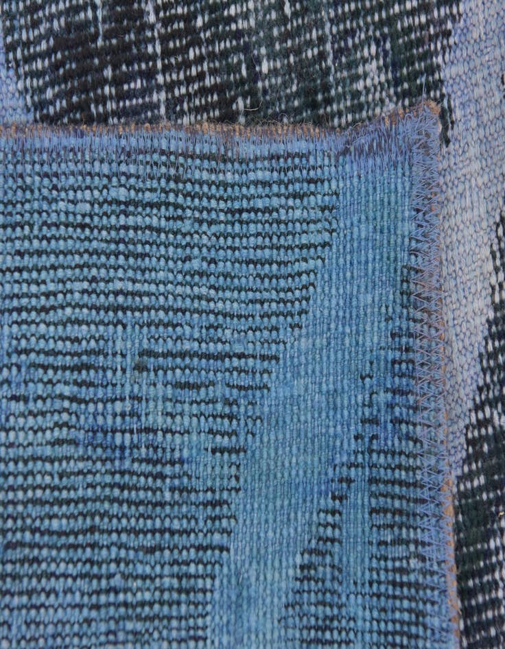 Detail image of 4' 6 x 7' 6  Hand Knotted Ultra Vintage Persian Wool Runner Rug