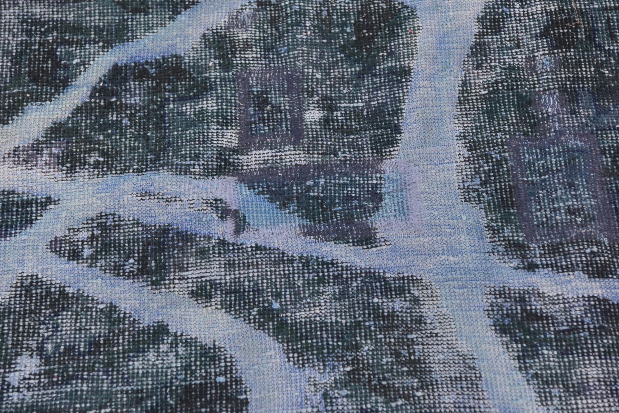 4' 6 x 7' 6 Hand Knotted Ultra Vintage Persian Wool Runner Rug