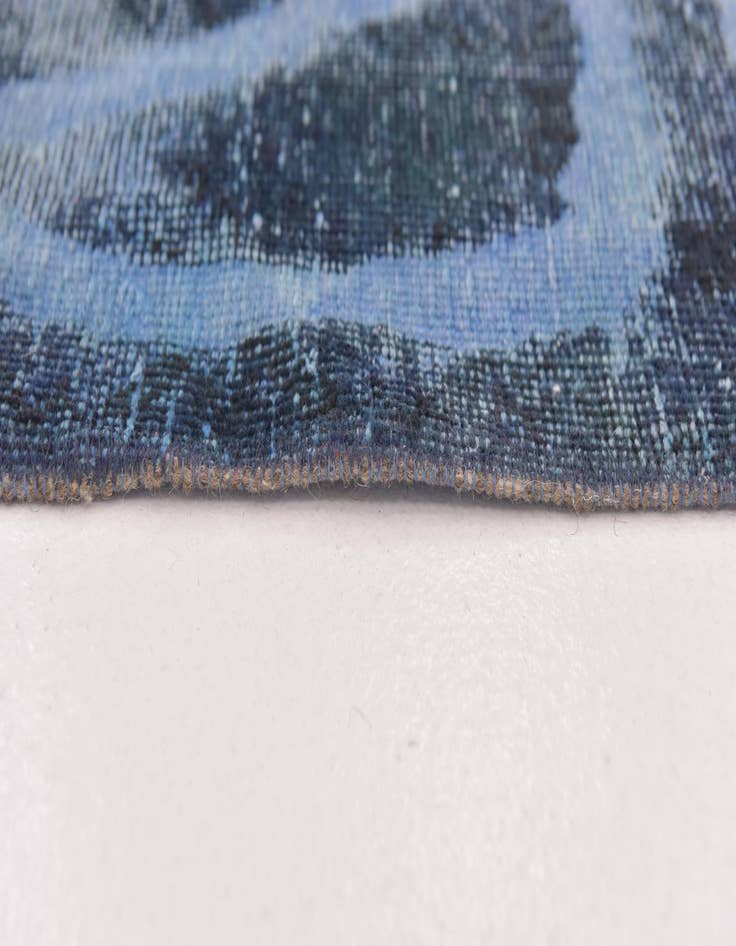 Detail image of 4' 6 x 7' 6  Hand Knotted Ultra Vintage Persian Wool Runner Rug