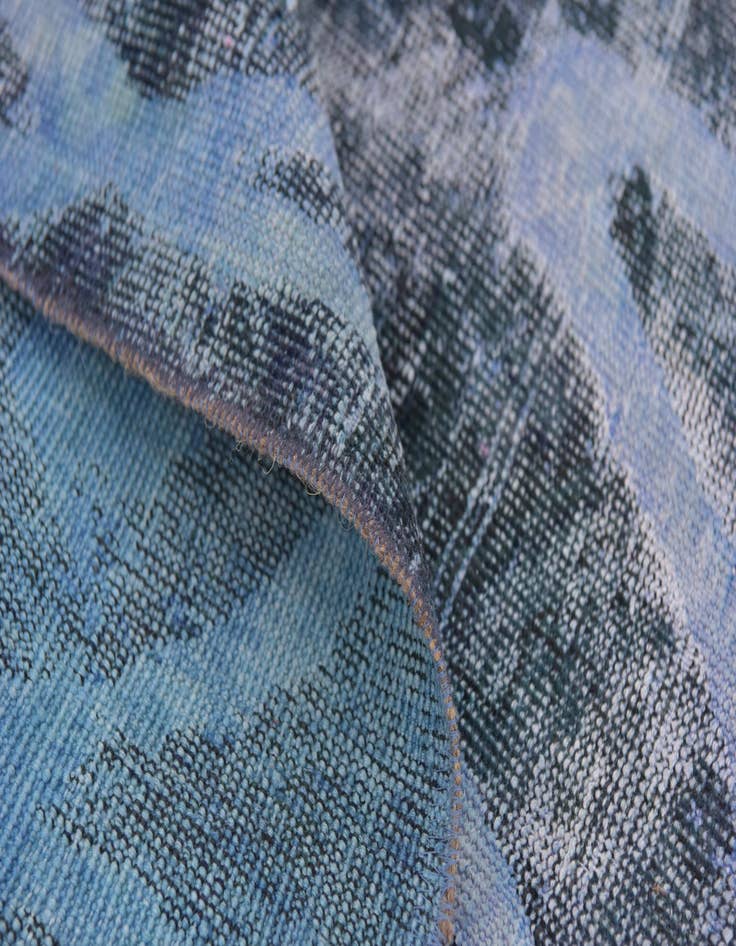 Detail image of 4' 6 x 7' 6  Hand Knotted Ultra Vintage Persian Wool Runner Rug