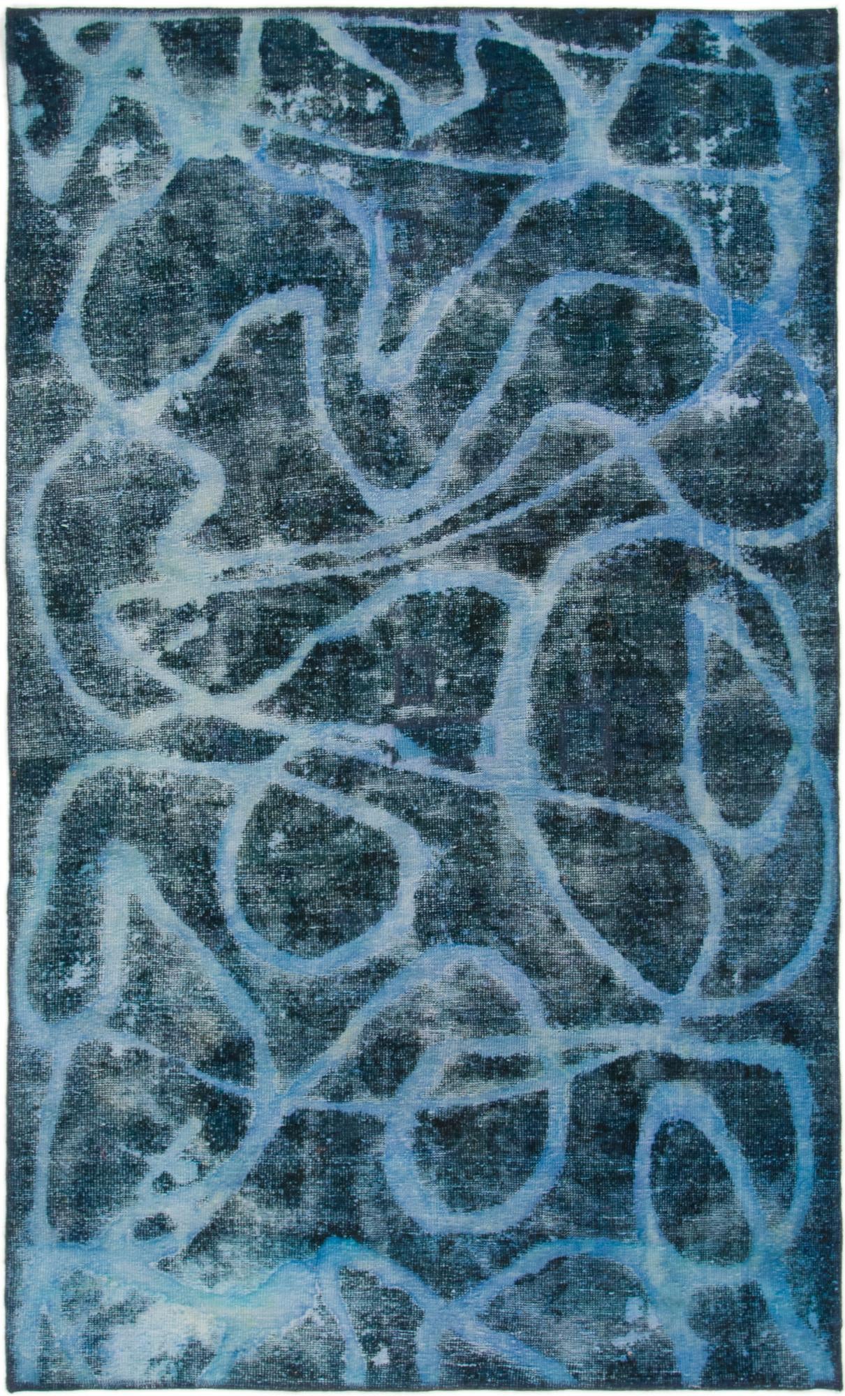4' 6 x 7' 6 Hand Knotted Ultra Vintage Persian Wool Runner Rug