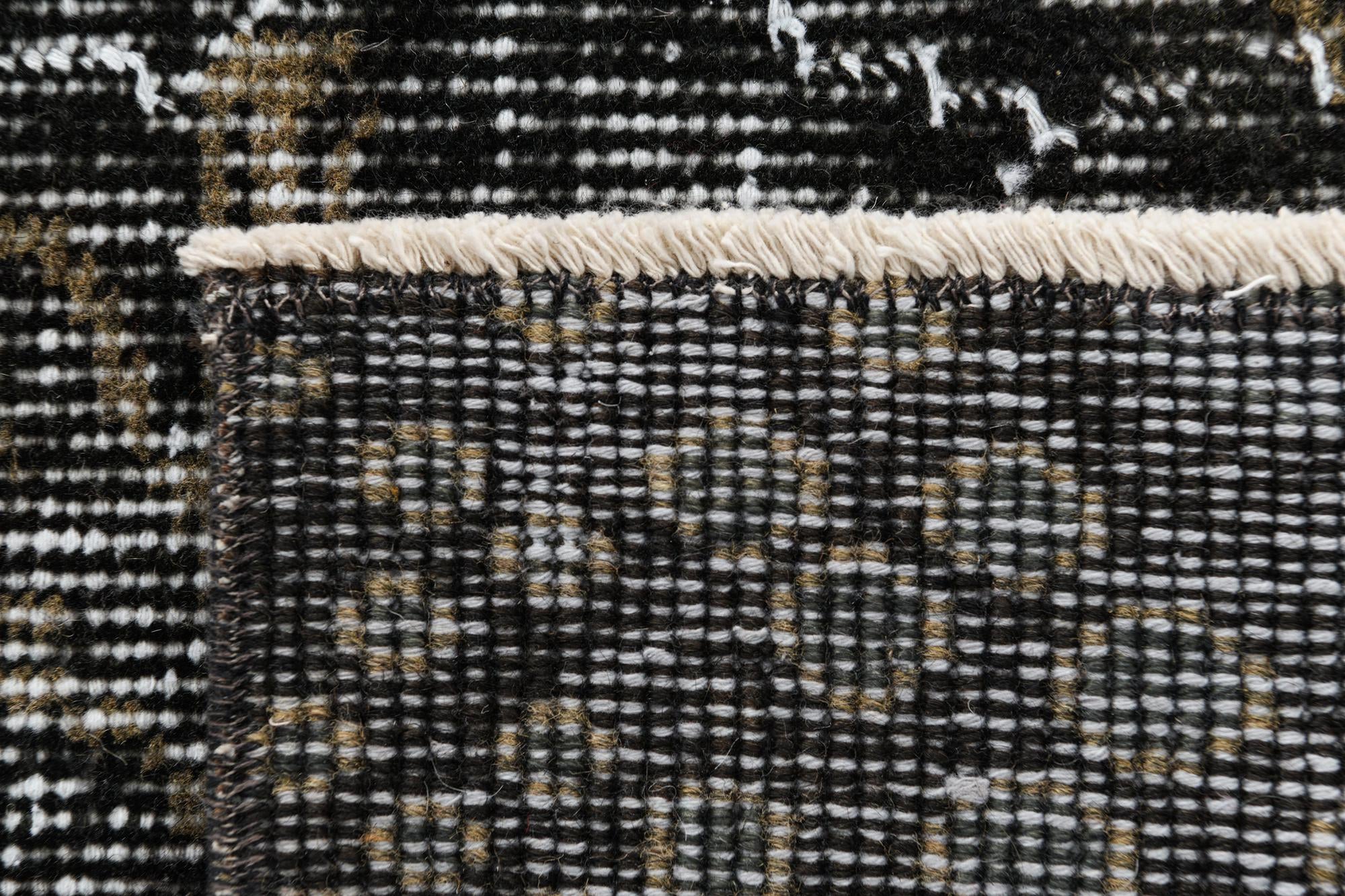6' 7 x 9' 10 Ultra Vintage Wool Runner Rug