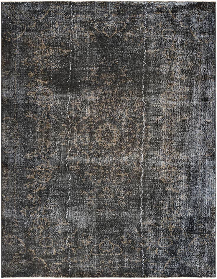 Detail image of 6' 7 x 9' 10 Ultra Vintage Wool Runner Rug