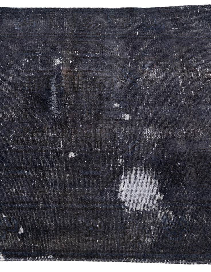 Detail image of 3' 4 x 9' 4  Hand Knotted Ultra Vintage Persian Wool Runner Rug